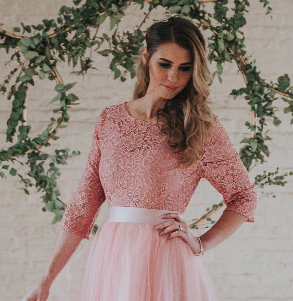 Fabulous Pink Pleasures Lace Dress – Cloved in Ivy Boutique